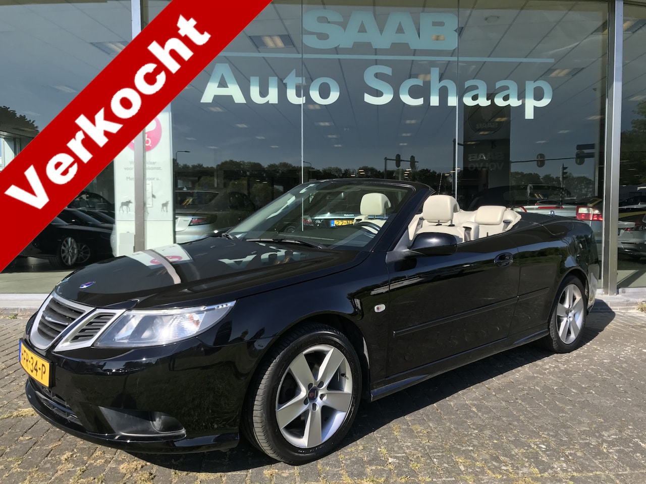 Saab 9-3 Cabrio - 1.8t Vector | Rijklaar incl garantie | M2008 Stoelverwarming Leer Parkeersensoren - AutoWereld.nl