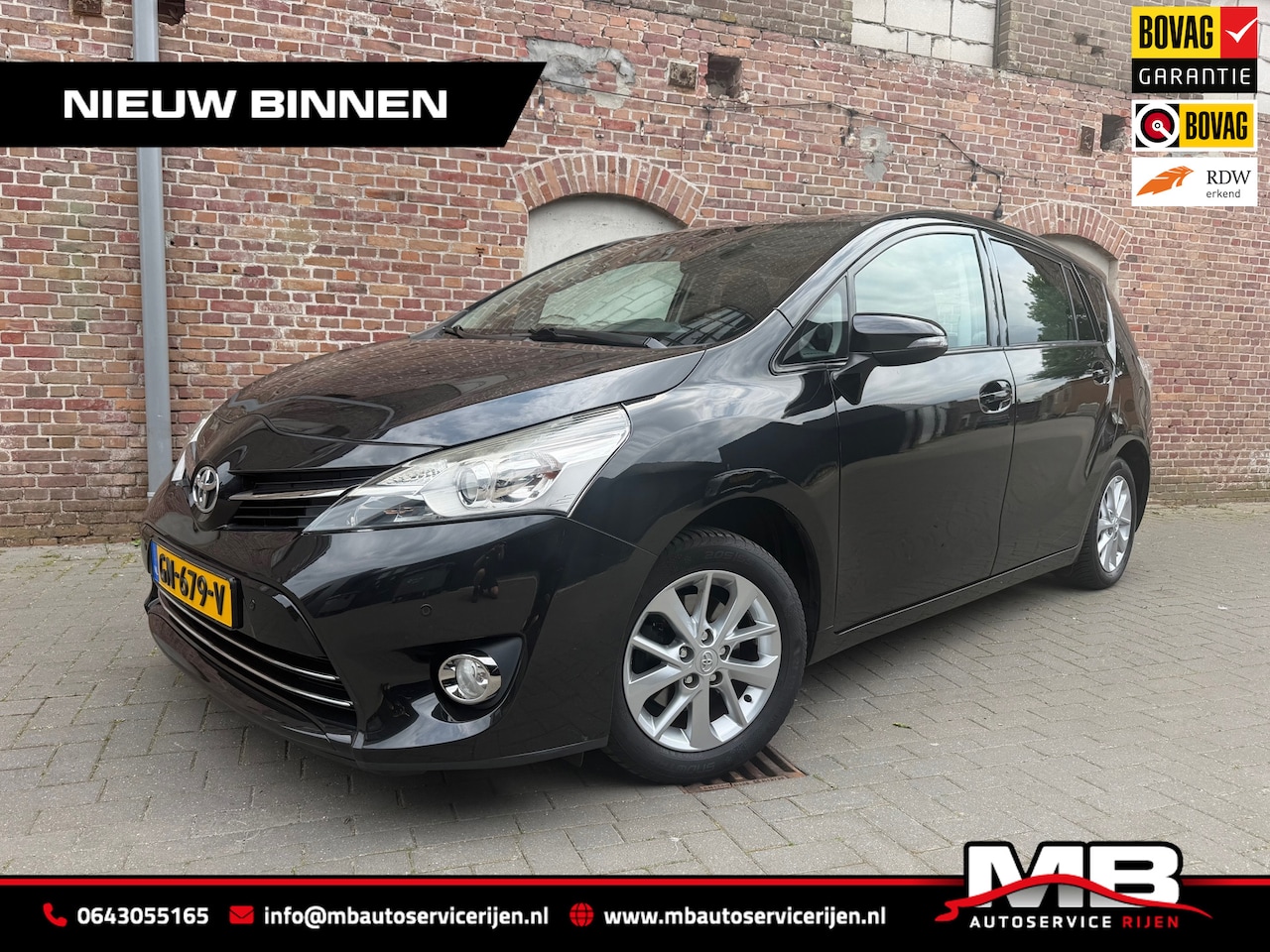 Toyota Verso - 1.6 VVT-i Comfort 1.6 VVT-i Comfort - AutoWereld.nl