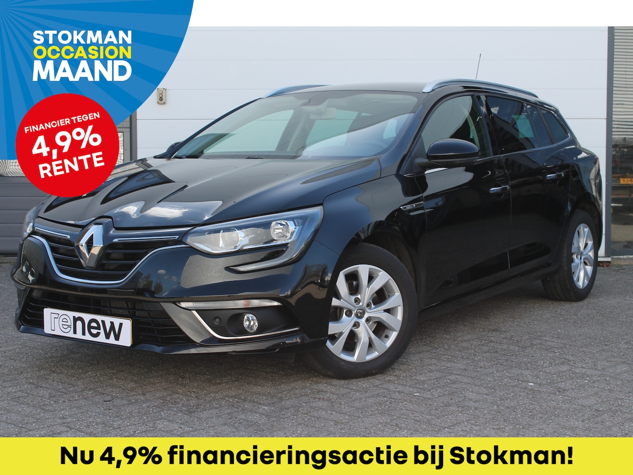 Renault Mégane Estate - 1.3 TCe 115 PK Limited | Parkeersensoren | ECC | NAVI | 1.700 trekgewicht - AutoWereld.nl