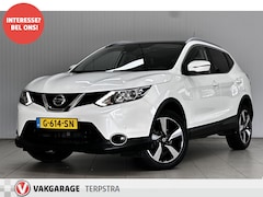 Nissan Qashqai - 1.2 N-Connecta/ Automaat/ Pano-Dak/ 18''LMV/ LED Dagrijverl./ Keyless/ DAB+/ Clima/ Navi/