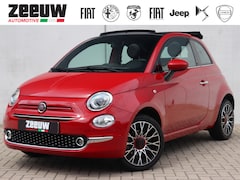 Fiat 500 C - 1.0 Hybrid 70 PK RED | Navi | Carplay | Clima | 16"