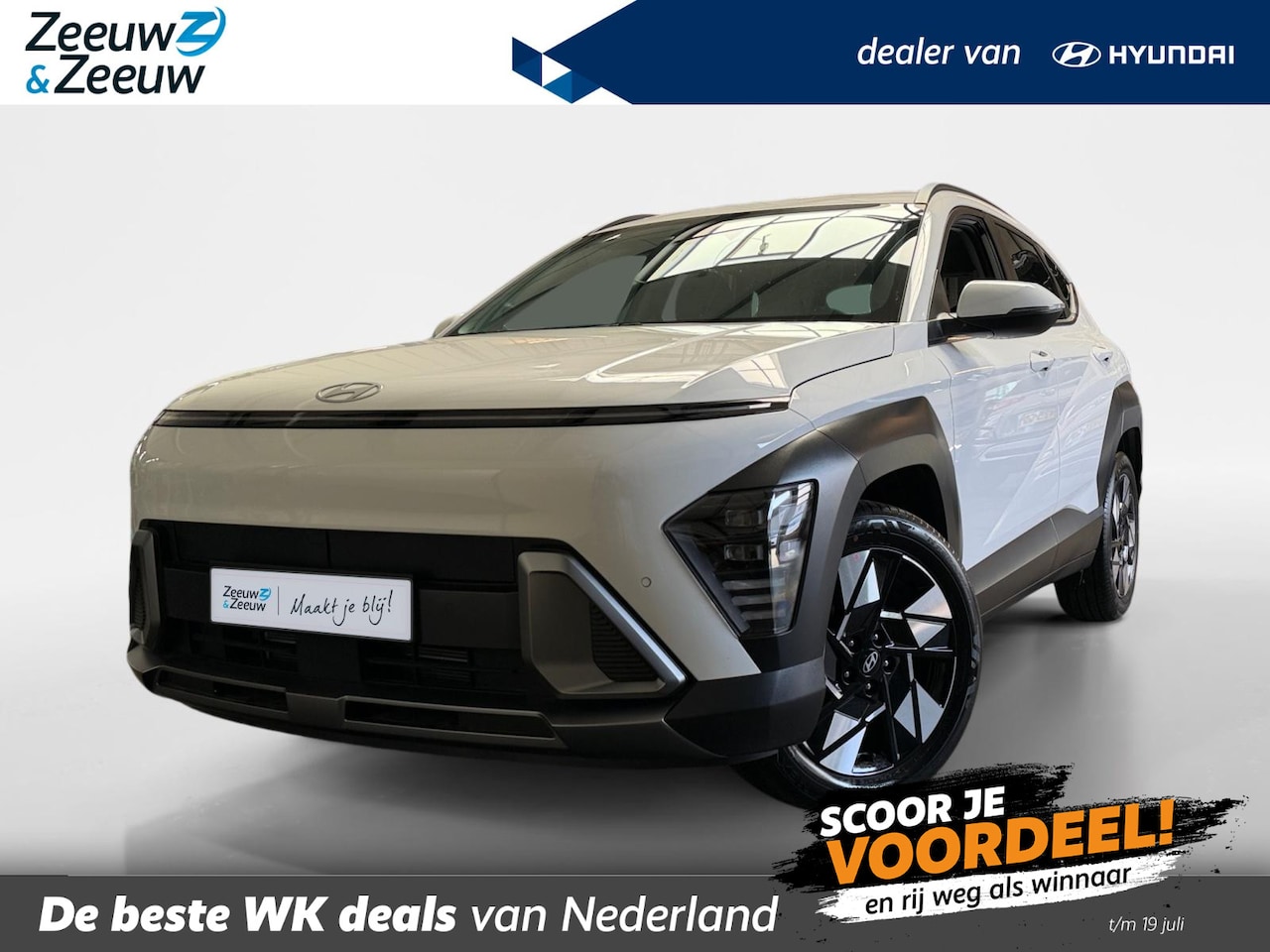 Hyundai Kona - 1.6 HYBRID | COMFORT PLUS | AUTOMAAT | €5500,- KORTING | - AutoWereld.nl