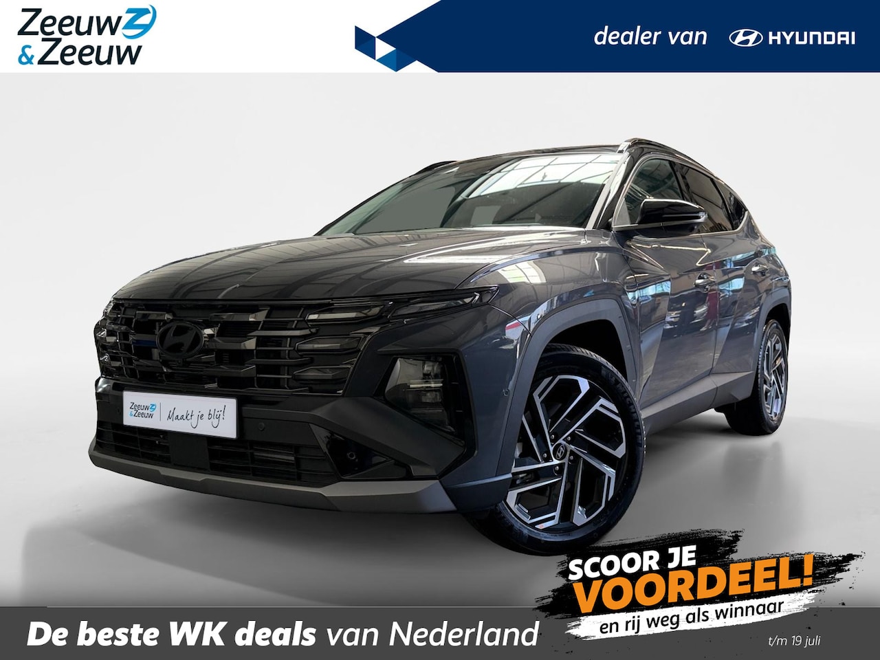 Hyundai Tucson - 1.6 PHEV | PREMIUM | TWO TONE | €7500,- KORTING | DIRECT LEVERBAAR | - AutoWereld.nl