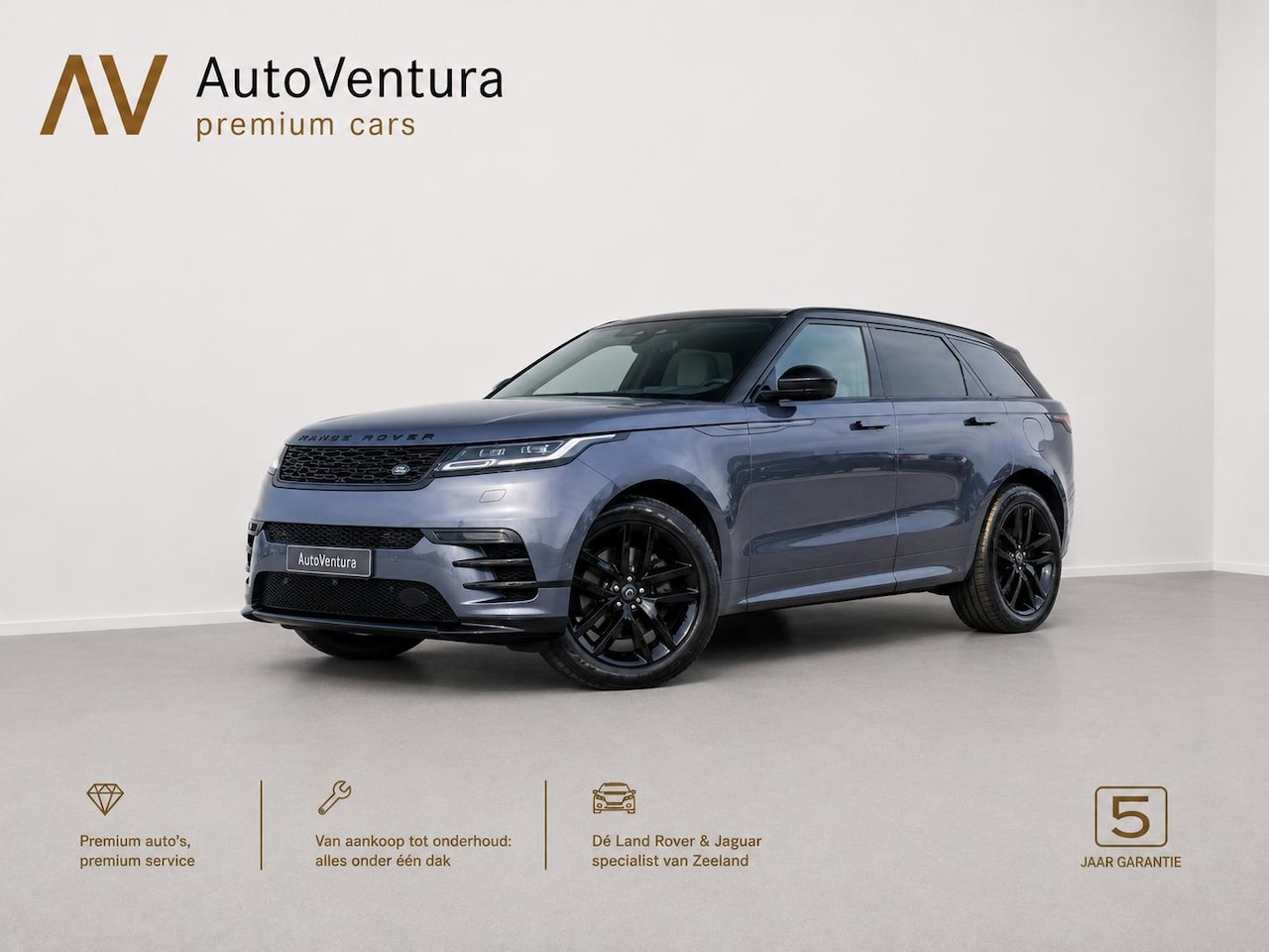 Land Rover Range Rover Velar - 2.0 P400e AWD Dynamic SE PHEV | Head-Up | Meridian | Schuif-/kantel Pano | Black Pack | Ad - AutoWereld.nl