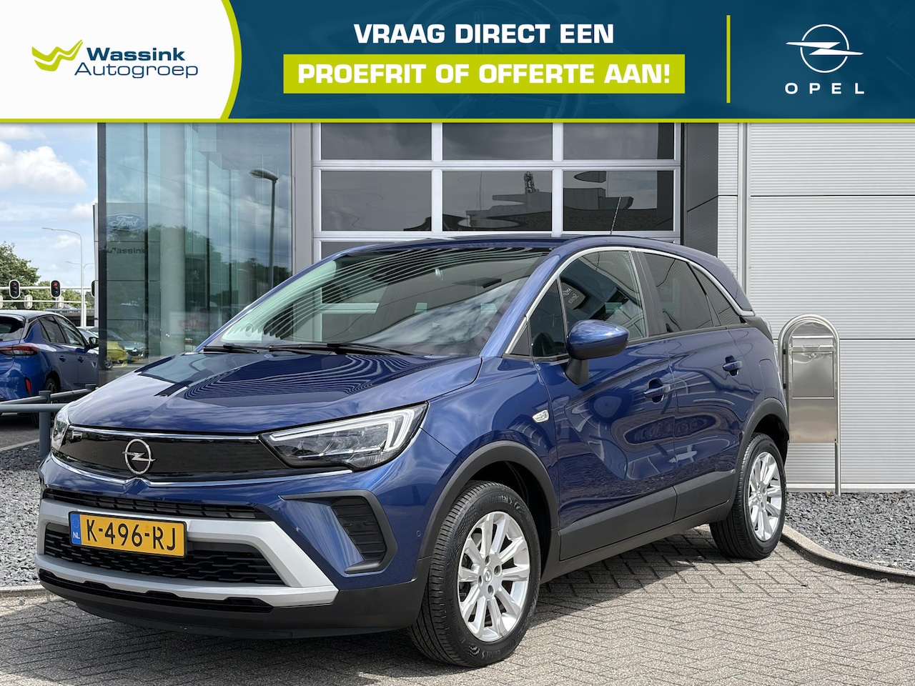 Opel Crossland - 1.2 Turbo Elegance I Achteruitrijcamera I Navigatie I Trekhaak I - AutoWereld.nl