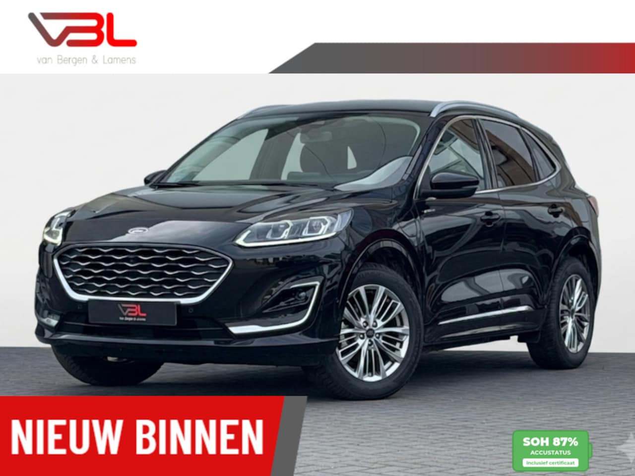 Ford Kuga - 2.5 PHEV 225PK Vignale | Elek. wegklapbare trekhaak | - AutoWereld.nl