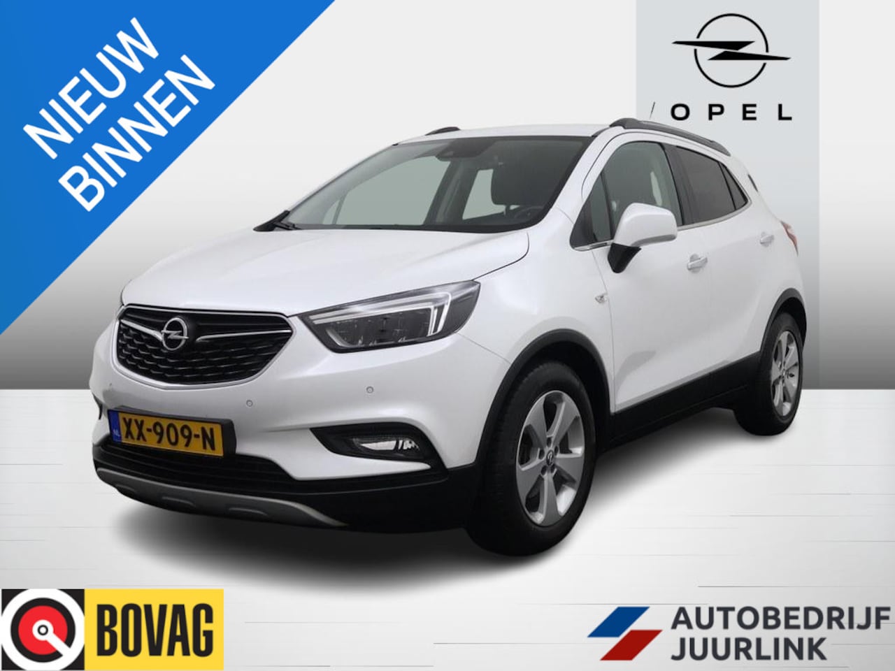 Opel Mokka X - 1.4 Turbo 140pk Innovation Leder/Agr/Camera/Nav/ Keyless/Winterpakket zeer nette auto ! - AutoWereld.nl