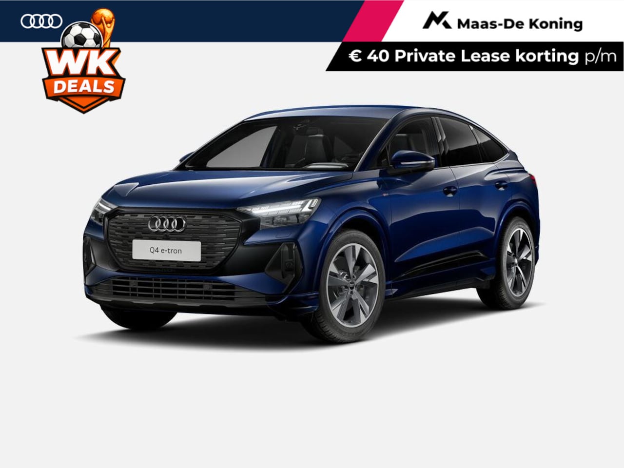 Audi Q4 Sportback e-tron - 45 quattro S Edition Competition 286 PK · Assistentiepakket plus · Comfortpakket · Lichtpa - AutoWereld.nl