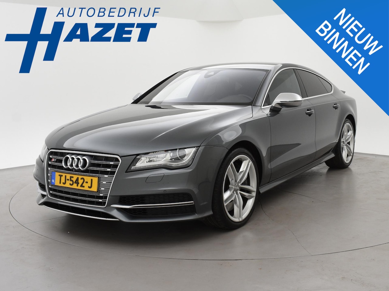 Audi S7 - Sportback 4.0 TFSI A7 420 PK QUATTRO PRO LINE PLUS + LEDER EXCLUSIEF | STANDKACHEL | STOEL - AutoWereld.nl