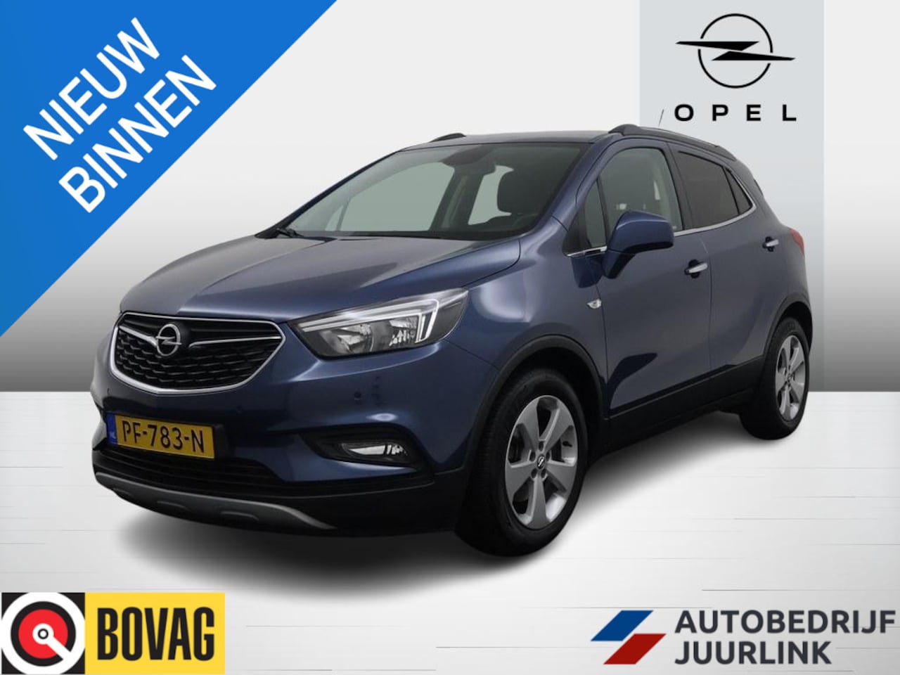 Opel Mokka X - 1.4T 140PK AUTOMAAT Innovation Trekhaak/Camera/ Nav/Ecc/Keyless/CarPlay 1200kg Trekgewich - AutoWereld.nl