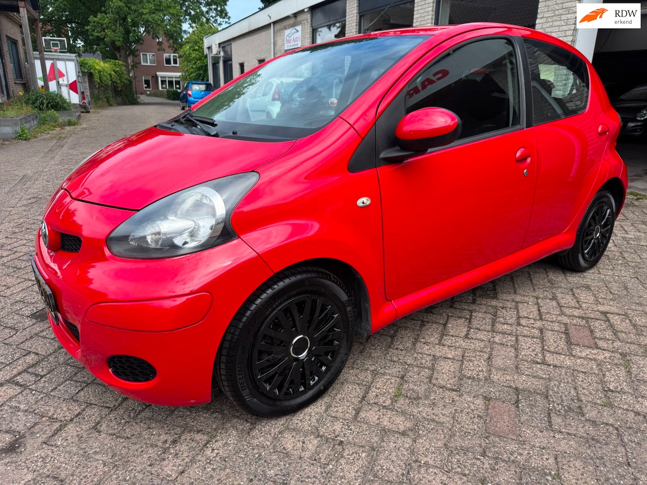 Toyota Aygo - 1.0-12V Access AIRCO 112674 KM VOLLEDIG ONDERHOUDEN GEHAD 4X NW BANDEN NETTE STAAT. - AutoWereld.nl