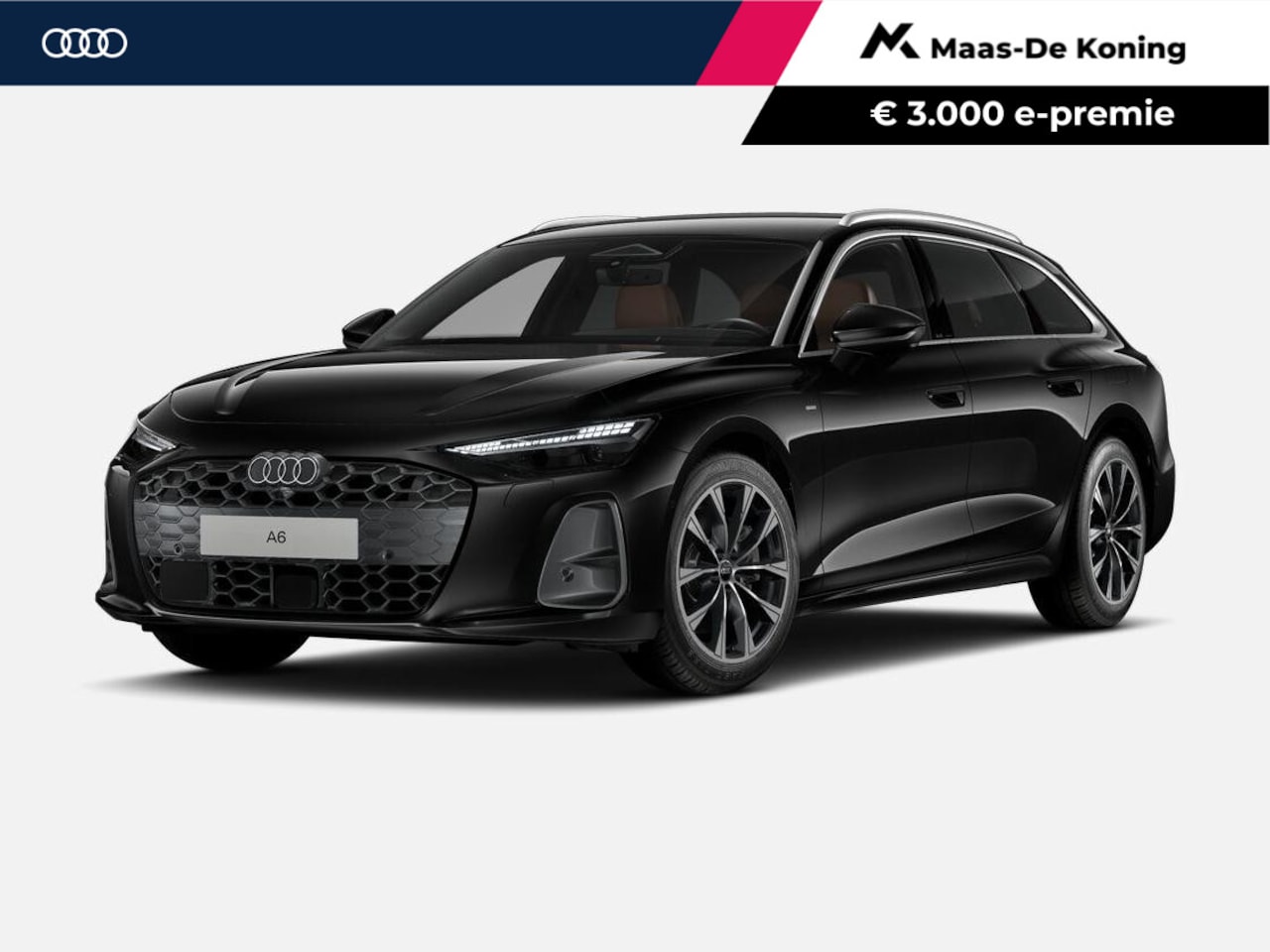 Audi A6 Avant - 2.0 e-hybrid quattro Advanced edition 299 PK · Tech plus · Warmtewerend glas, donker getin - AutoWereld.nl