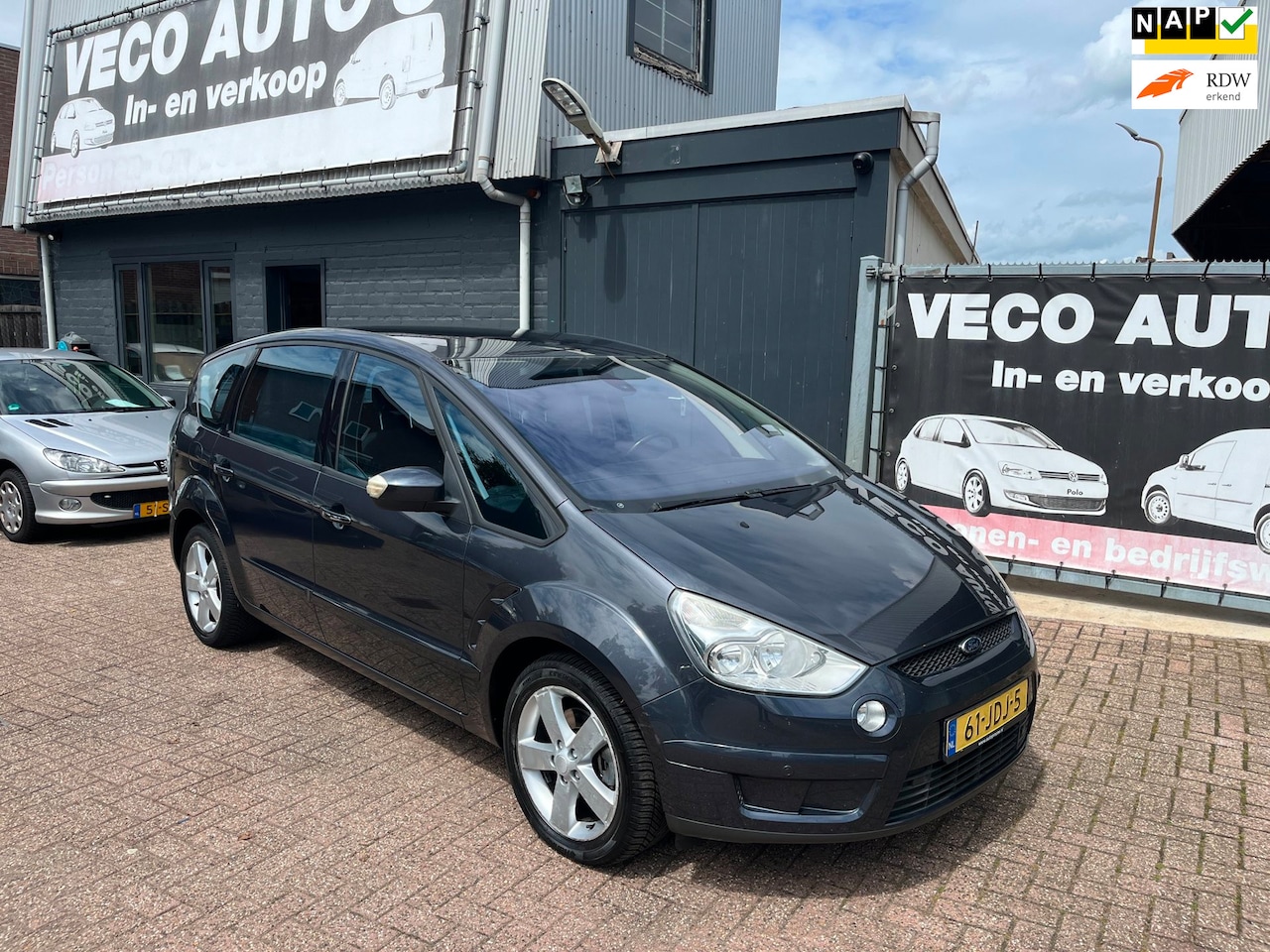 Ford S-Max - 2.0-16V airco navi pdc cruise control nette auto - AutoWereld.nl