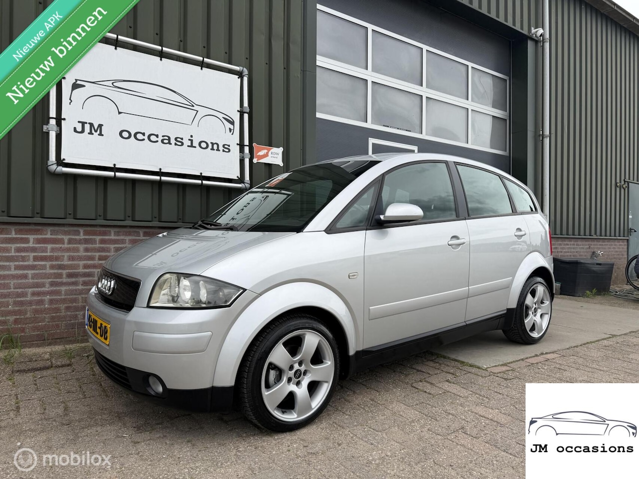 Audi A2 - 1.4 Pro Line|Airco|Bluetooth|Sport velgen|APK Nieuw| - AutoWereld.nl