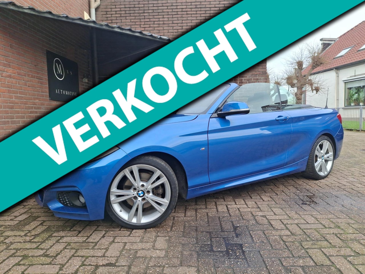 BMW 2-serie Cabrio - 220i High Executive M-Sport Apple Carplay / Harman & Kardon / Led Verlichting / Parkeer Se - AutoWereld.nl