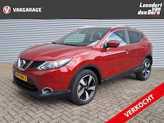 Nissan Qashqai - 1.2 Tekna | Automaat | Pano | Voorstoelen verwarmd | 360 Camera | Navigatie | DAB | Sensor