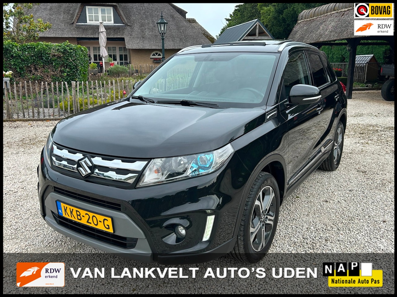 Suzuki Vitara - 1.6 High Executive Leder Navi, Panorama Trekhaak - AutoWereld.nl