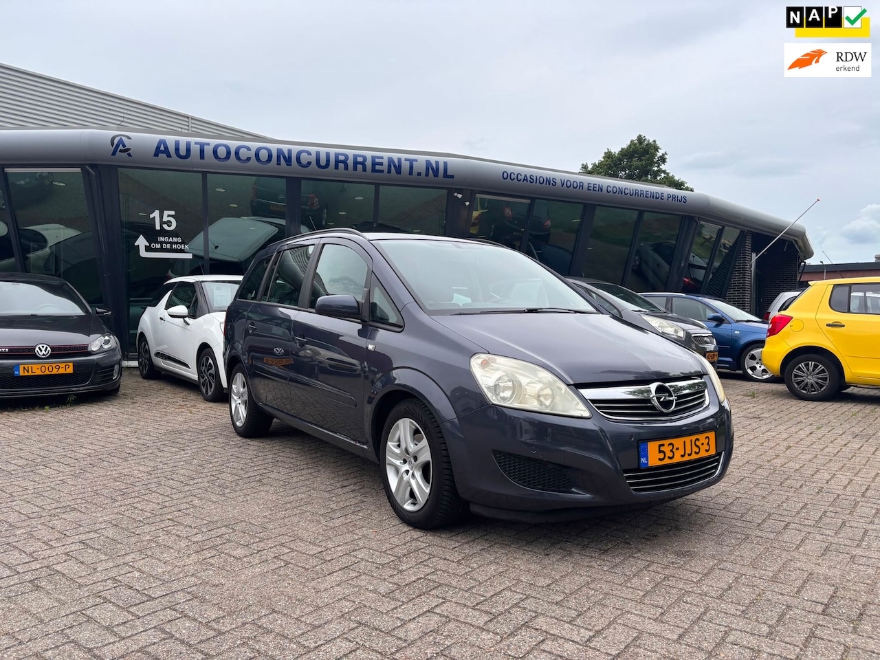 Opel Zafira - 1.8 Business 1.8 Business, 7p. Nieuwe APK, PDC, Navi, Inruil mogelijk. - AutoWereld.nl