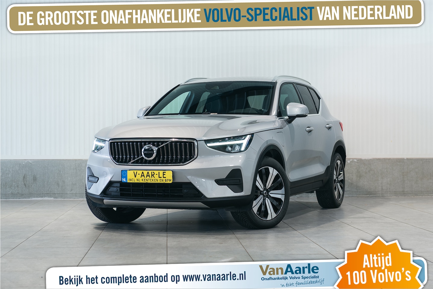 Volvo XC40 - T4 Aut. Plug-in Hybrid Plus Bright Stoelverwarming Parkeercamera 211pk - AutoWereld.nl