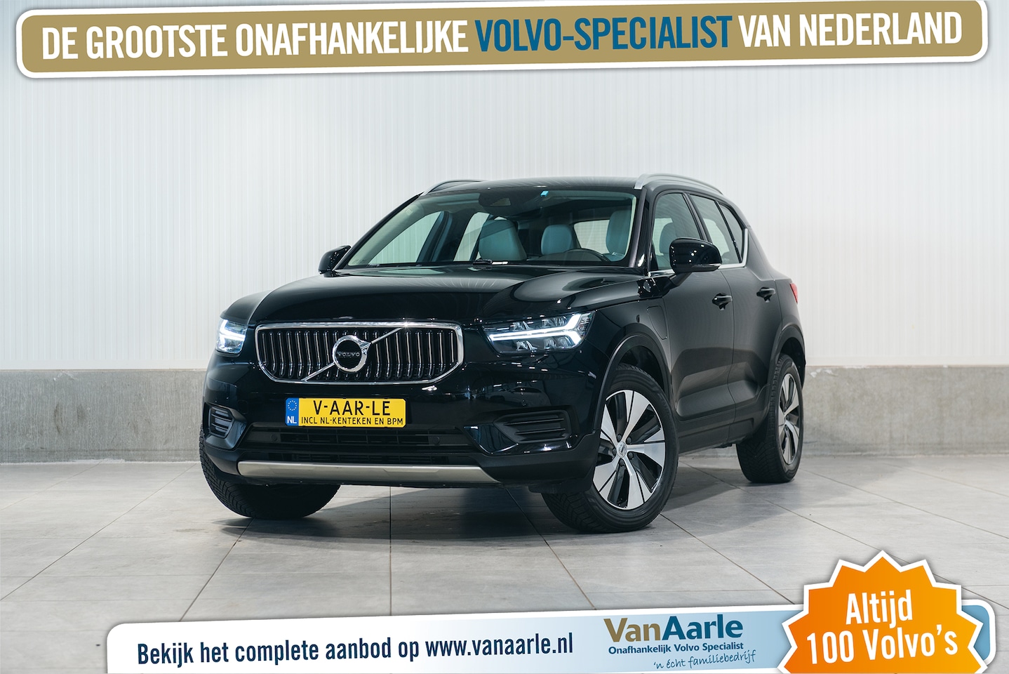 Volvo XC40 - T4 Aut. Plug-in Hybrid Inscription Leder Parkeercamera 211pk - AutoWereld.nl