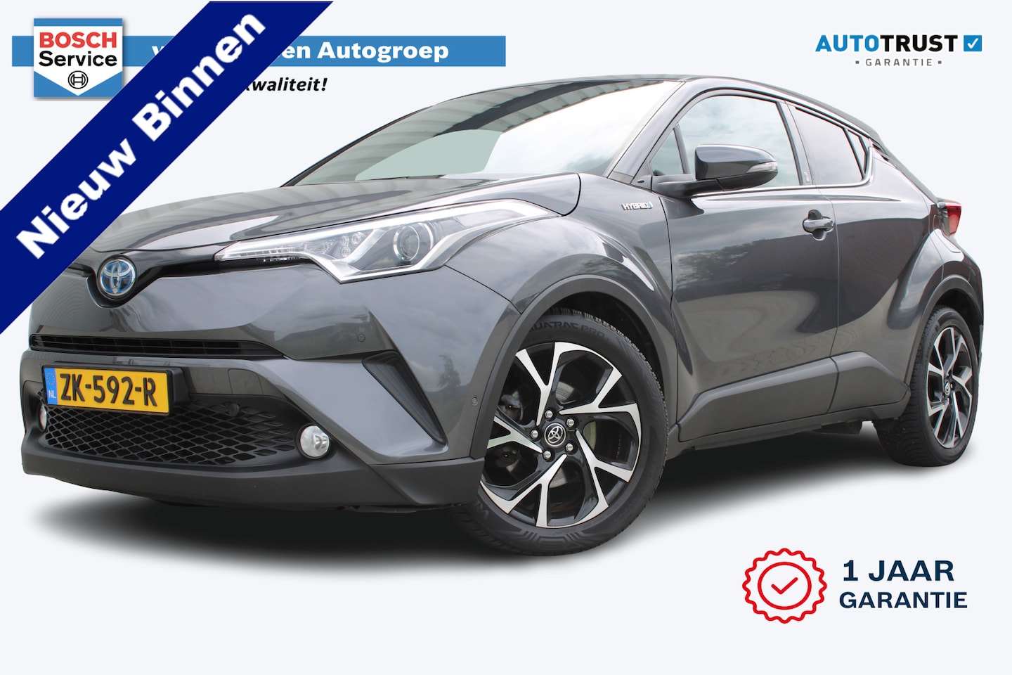 Toyota C-HR - 1.8 Hybrid Business Intro | Incl. 12 maanden garantie | Adaptieve cruise control | Stoel/s - AutoWereld.nl