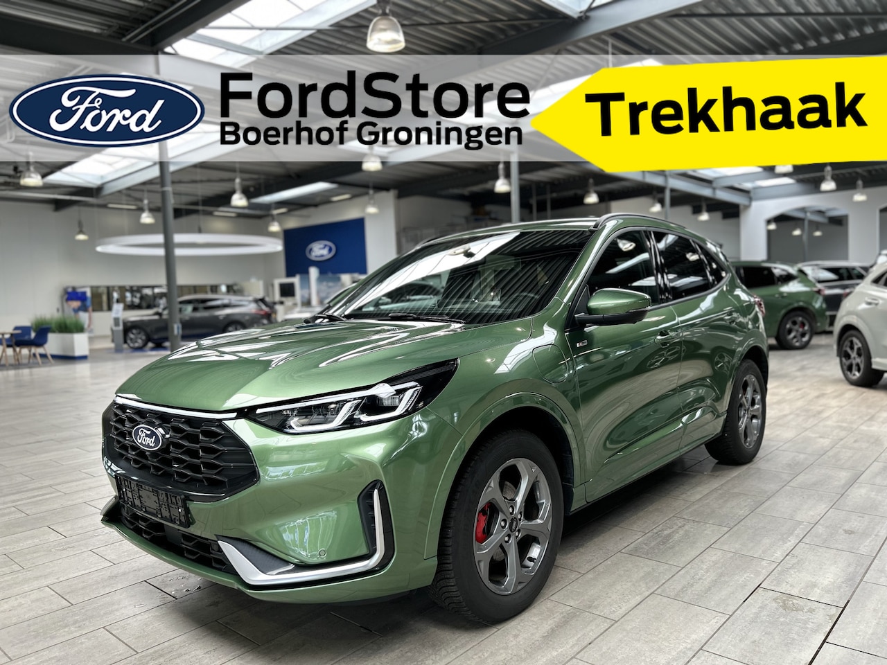 Ford Kuga - 2.5 PHEV 243 pk ST-Line X | Trekhaak I AGR stoelen | Adapt Cruise I Winter Pack | B&O | 36 - AutoWereld.nl