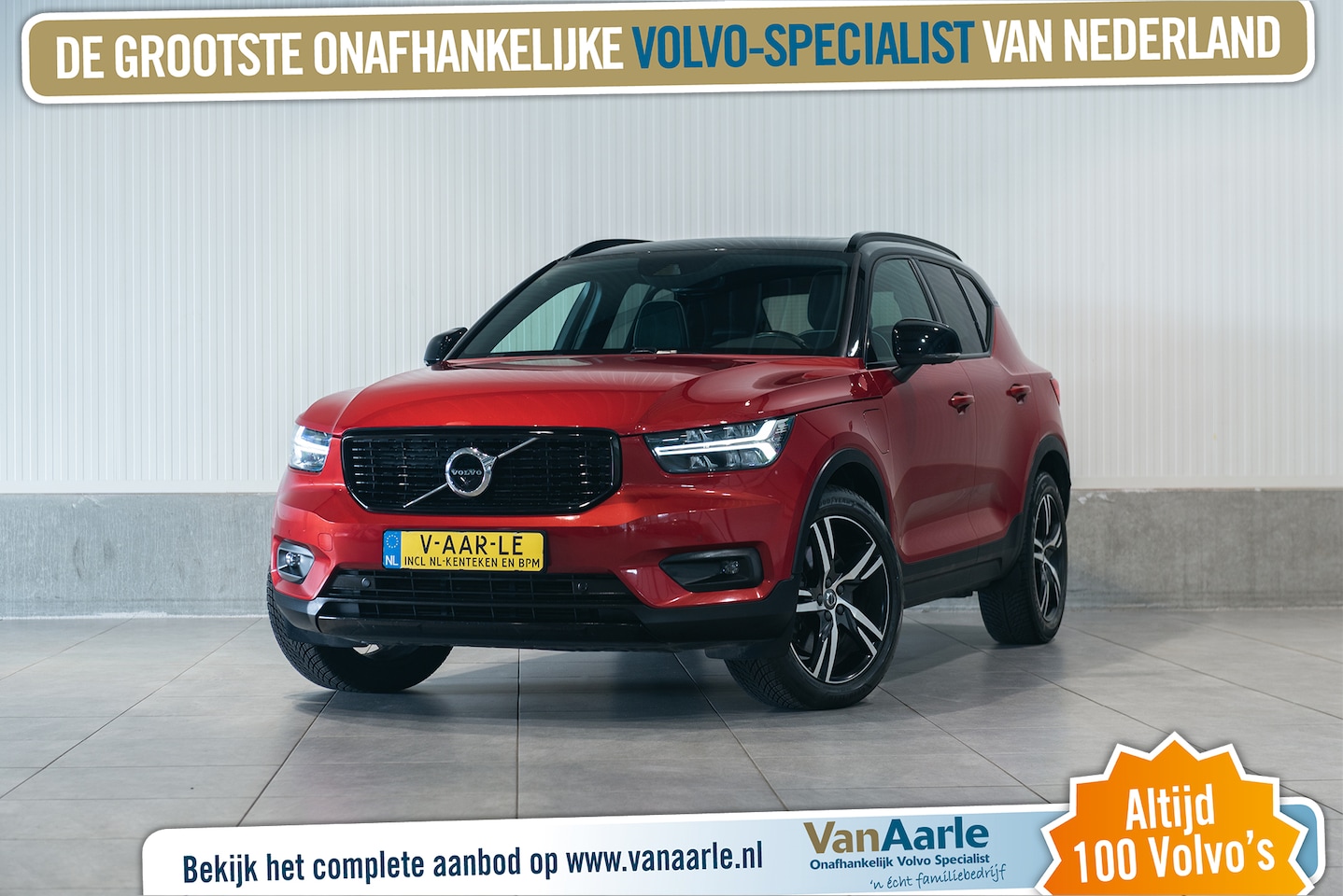 Volvo XC40 - T4 Aut. Plug-in Hybrid R-Design ACC Stoelverwarming Trekhaak Parkeercamera 211pk - AutoWereld.nl
