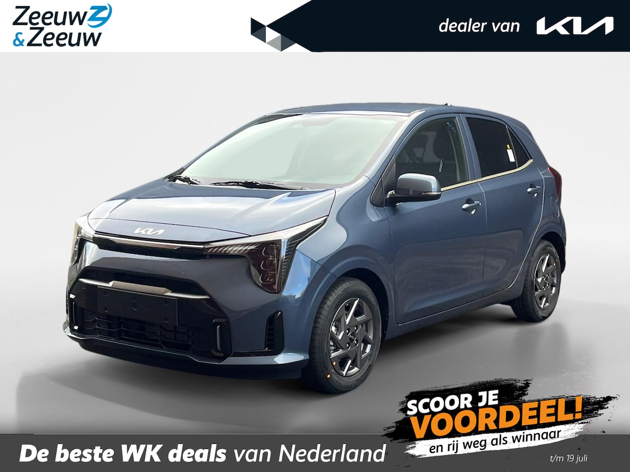 Kia Picanto - 1.0 GDi DynamicPlusLine | Elektrisch inklapbare buitenspiegels | 14" lichtmetalen velgen | - AutoWereld.nl