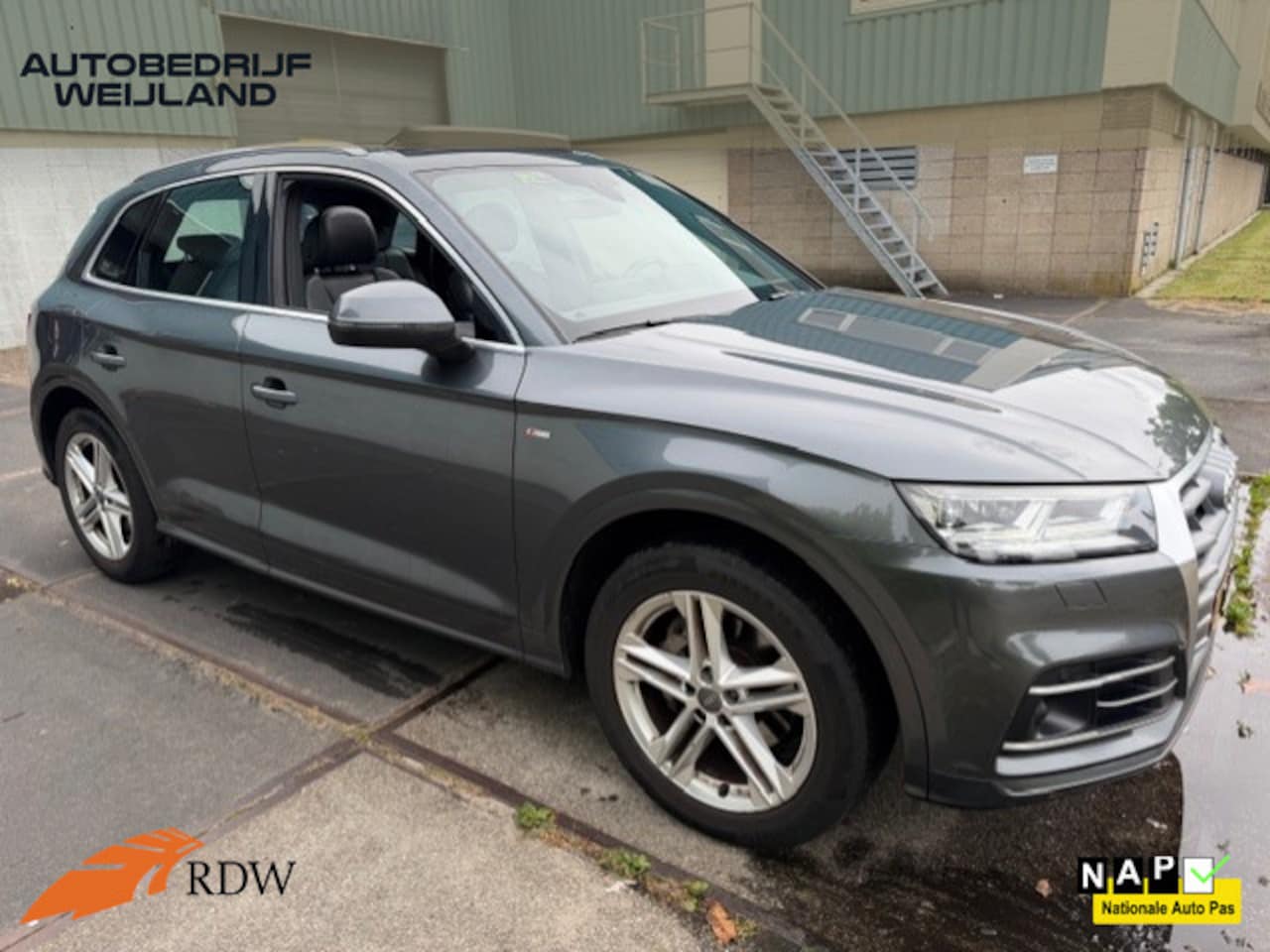 Audi Q5 - 2.0 TFSI quattro Competition 2X S-line NIEUWSTAAT I 1ste eig. I Leer I Trekhaak I Lchtveri - AutoWereld.nl