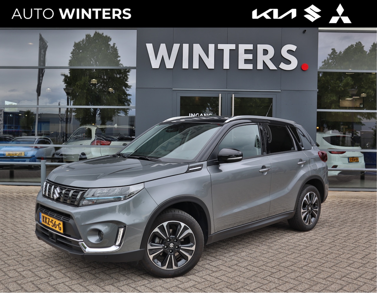 Suzuki Vitara - 1.4 Boosterjet Style Smart Hybrid AllGrip Schuif- Kanteldak | Camera | Afn. Trekhaak | Car - AutoWereld.nl