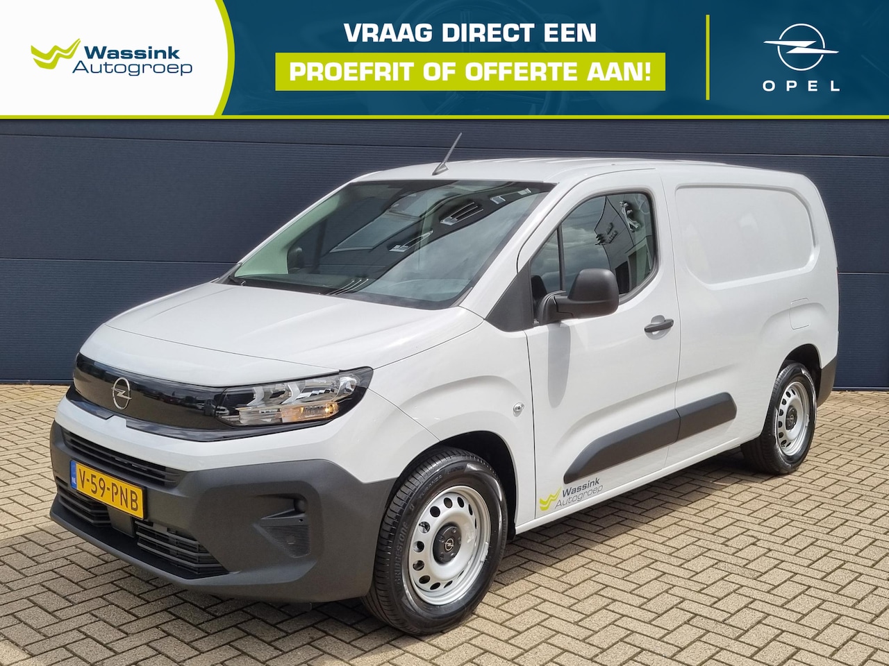 Opel Combo Electric - 136 L2 50kWh | Parkeersensoren | Airco | Cruise Control | Bluetooth | - AutoWereld.nl
