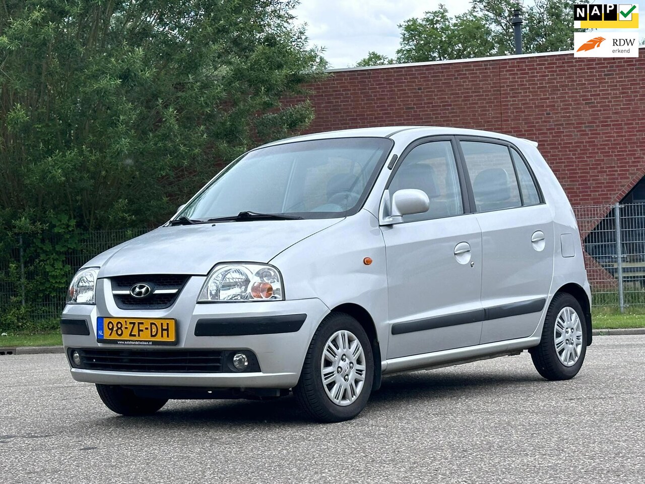 Hyundai Atos - 1.1i Dynamic Cool Automaat*Airco*118.000 NAP*Elektrische ramen*Stuurbekrachtiging* - AutoWereld.nl