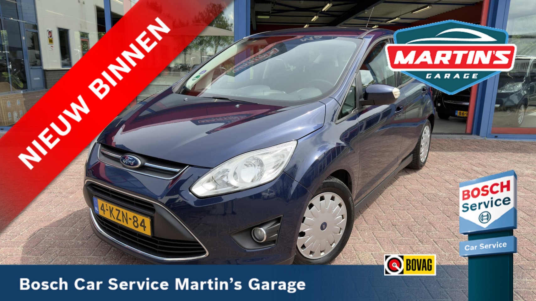 Ford C-Max - 1.0 Trend KEURIGE AUTO! CRUISE AIRCO TREKHAAK - AutoWereld.nl