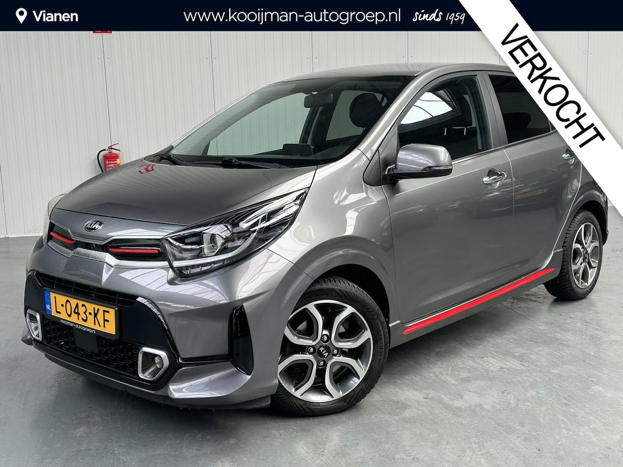 Kia Picanto - 1.0 DPi GT-Line NL Auto, 1e eigenaar, slechts 49000km! - AutoWereld.nl
