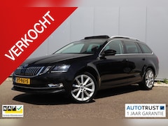 Skoda Octavia Combi - 1.0 TSI Greentech Style Business Automaat Panoramadak Trekhaak Navigatie Climate Cruise Co