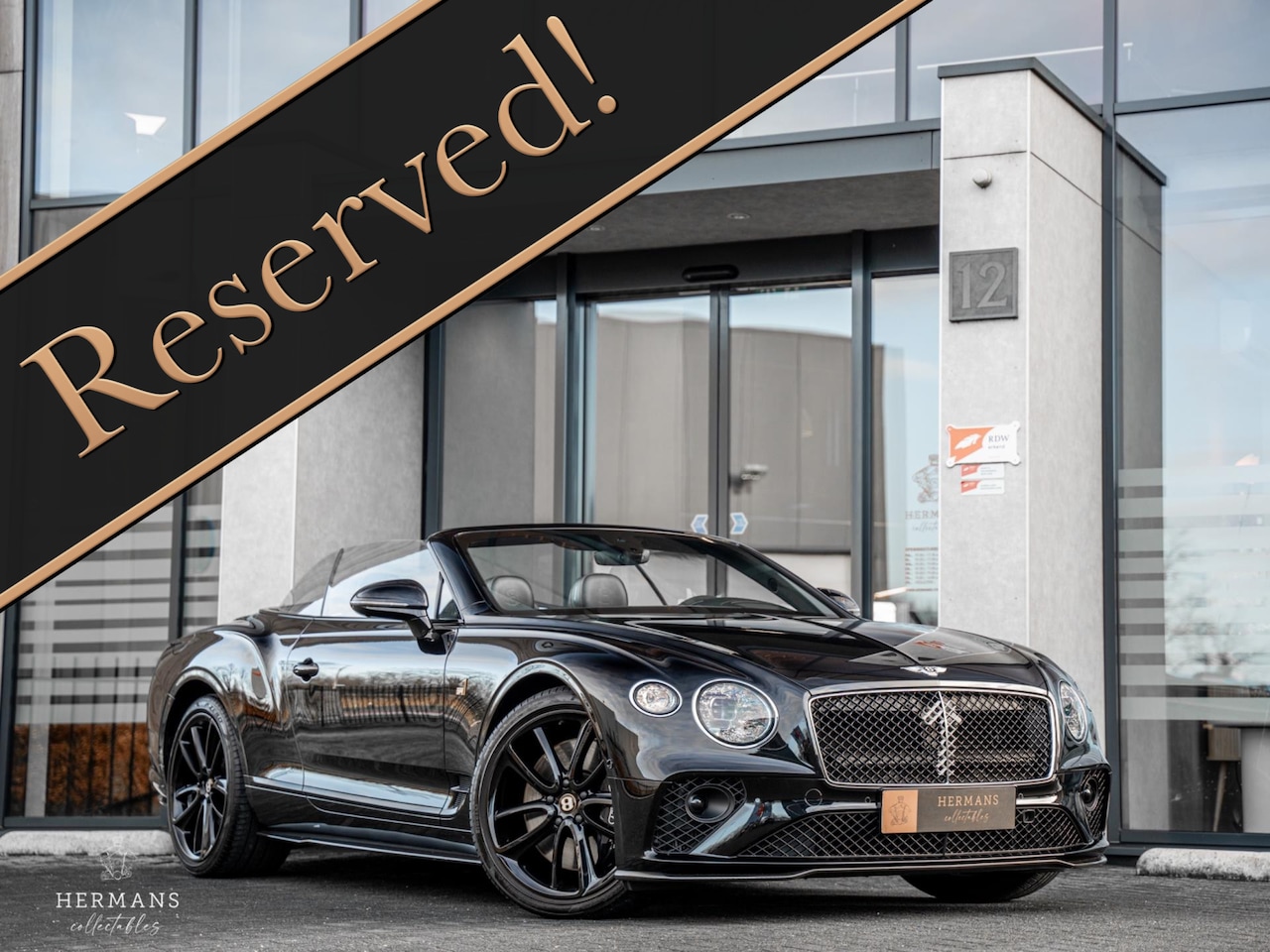 Bentley Continental GTC - 6.0 W12 / No. 1 Editon / NL Auto / NAIM / HUD / Carbon - AutoWereld.nl
