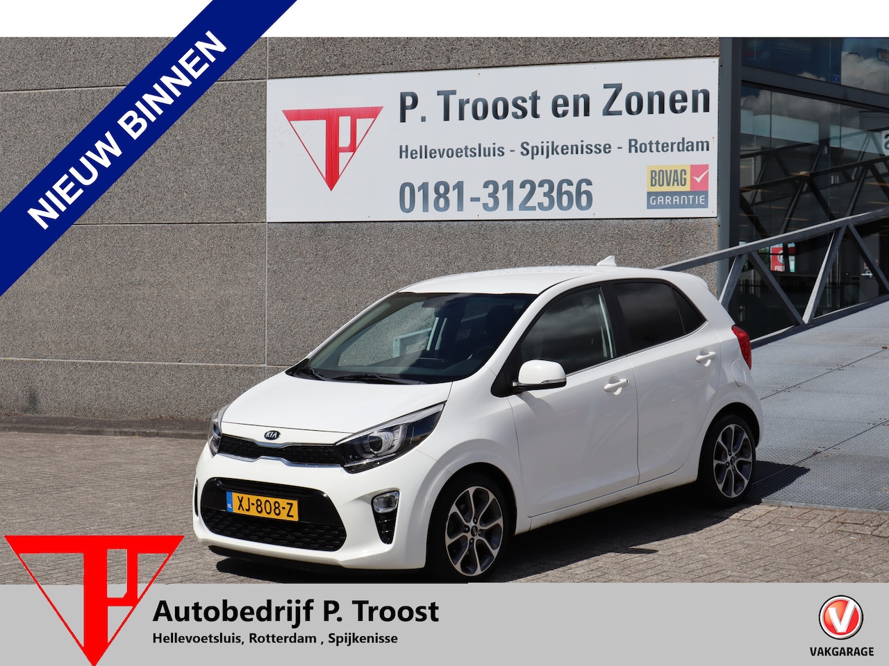 Kia Picanto - 1.0 CVVT Design Edition Achteruitrijcamera/Cruise control/Climate control/Lederen bekledin - AutoWereld.nl