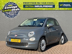 Fiat 500 - 1.0 70 pk Hybrid Lounge LENTESALE | Eerste Eigenaar | Cruise Control | Apple CarPlay / And