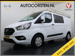 Ford Transit Custom - 300 2.0TDCI L2H1 Dubbele Cabine 6-Persoons Trekhaak Navi Camera Cruise Control Imperiaal A