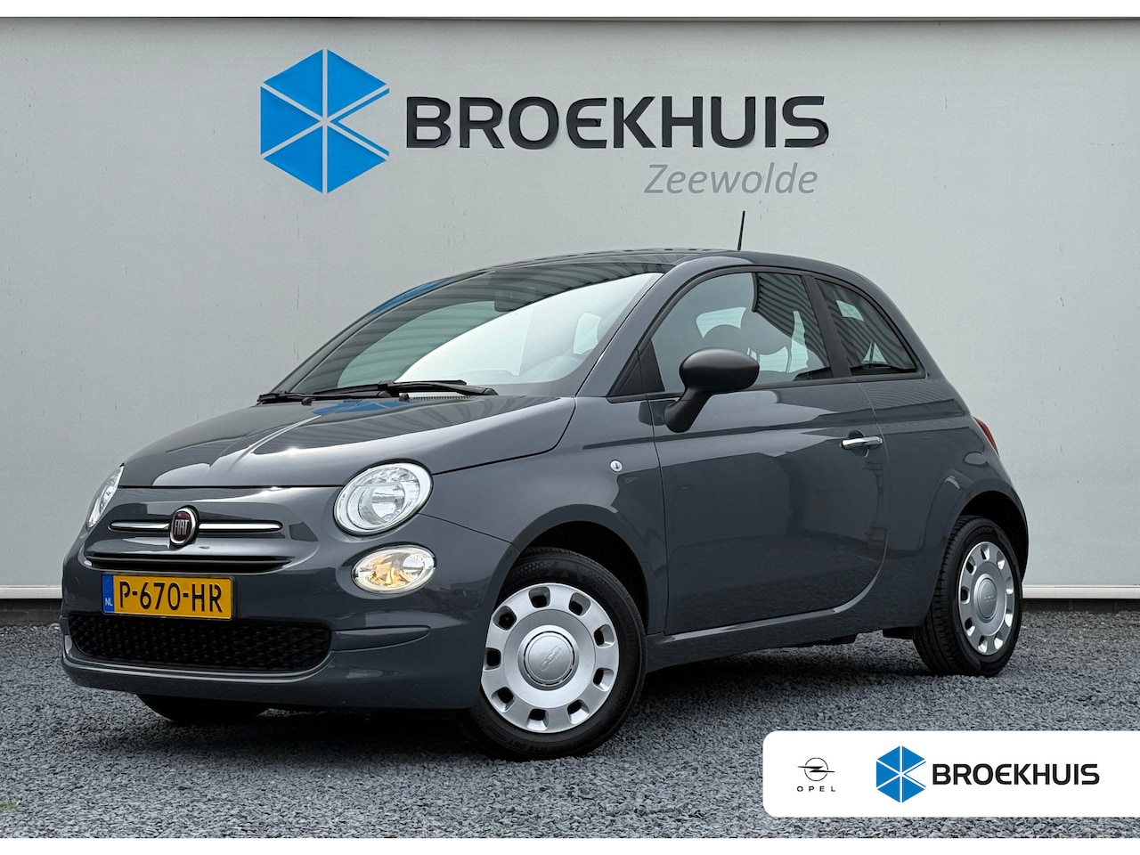Fiat 500 - 1.0 Hybrid Cult | AIRCO | ELEKTR. RAMEN| DAB| START/STOP| CENTRALE DEURVERGRENDELING| - AutoWereld.nl