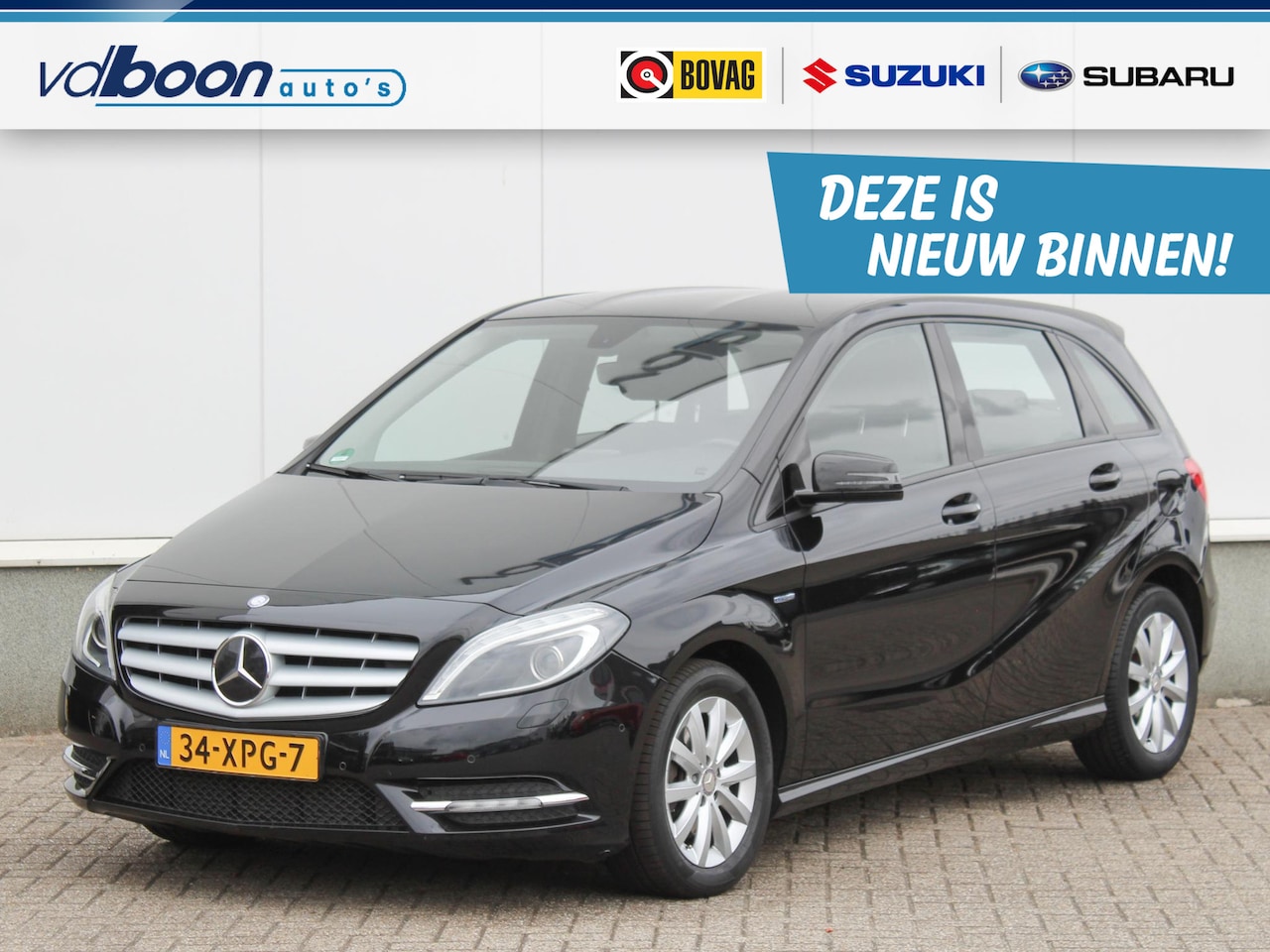 Mercedes-Benz B-klasse - 200 Ambition Automaat | Cruise | Clima | Lm-Velgen |Trekhaak - AutoWereld.nl