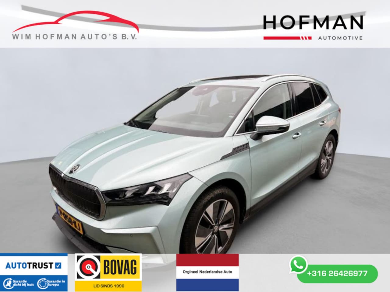 Skoda Enyaq iV - 80 77KWH 527Km Panodak Camera El Trekhaak Stoel-Stuurverw - AutoWereld.nl