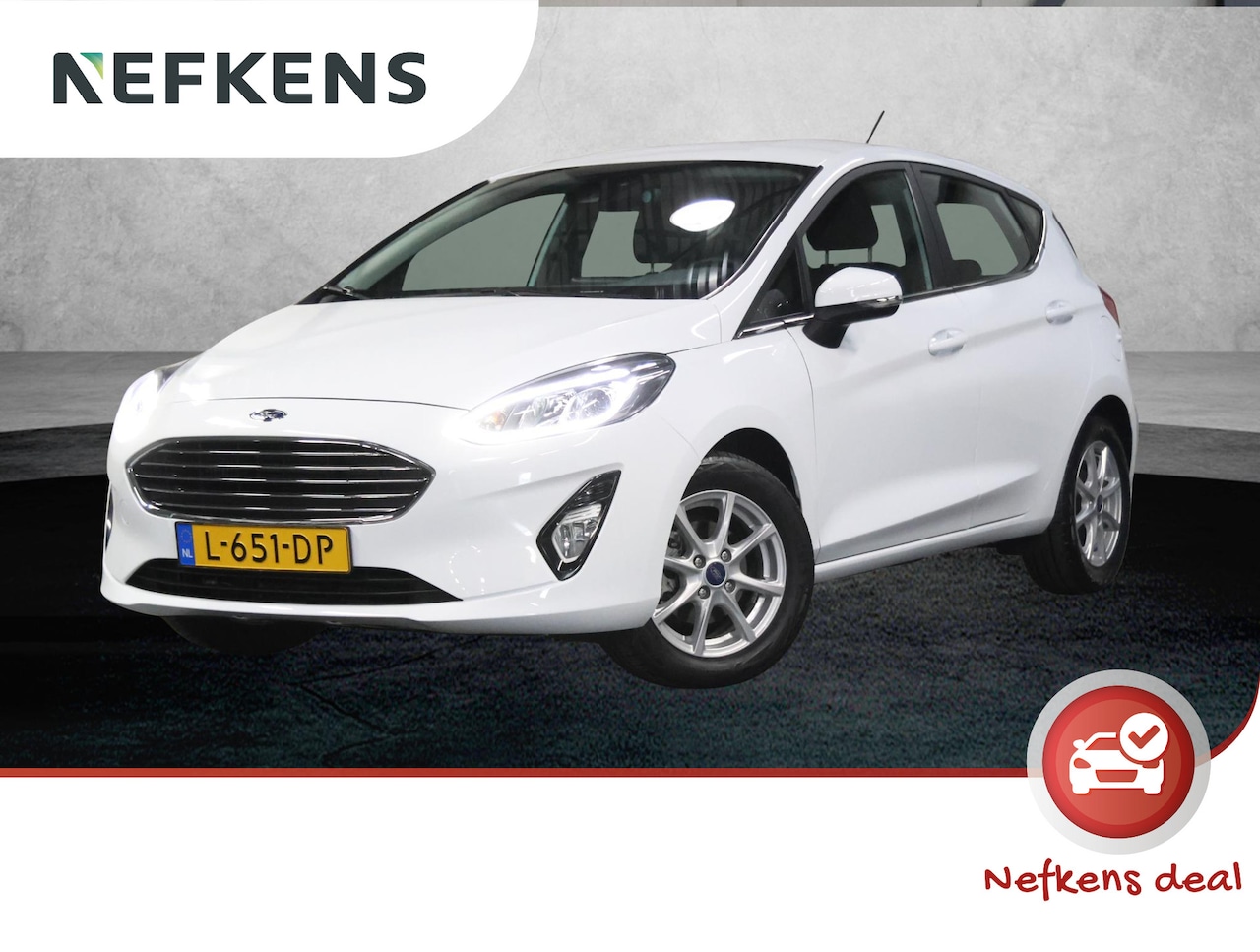Ford Fiesta - 95PK Titanium | 1ste eigenaar | Parkeersensoren | Armsteun | AppleCarPlay/AndroidAuto | LM - AutoWereld.nl