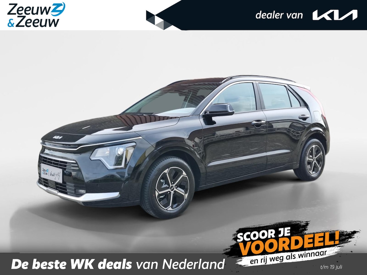 Kia Niro - 1.6 GDi Hybrid DynamicLine TOT 5000,- VOORRAADVOORDEEL - informeer naar de beschikbare mod - AutoWereld.nl