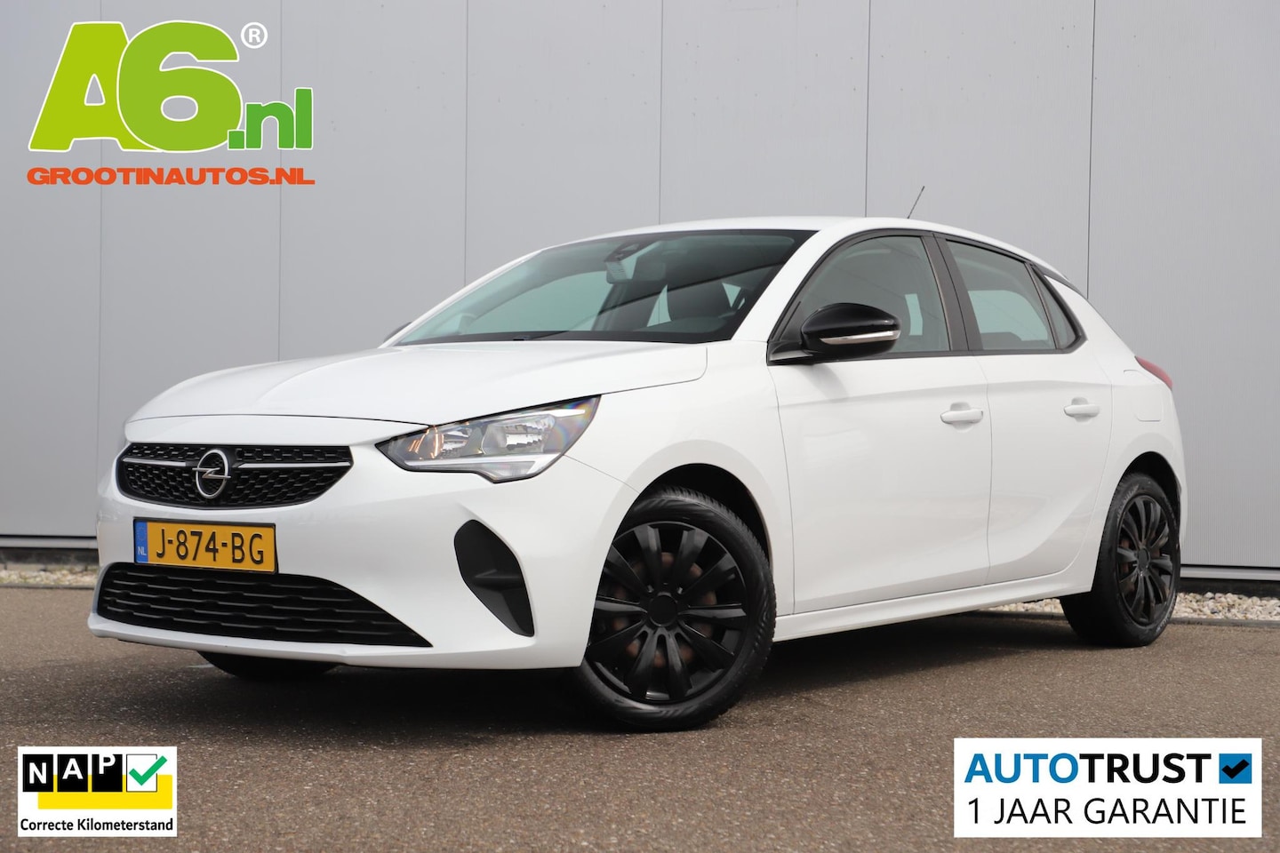 Opel Corsa - 1.2 Edition 102PK Carplay Android Navigatie Airco Cruise Control - AutoWereld.nl