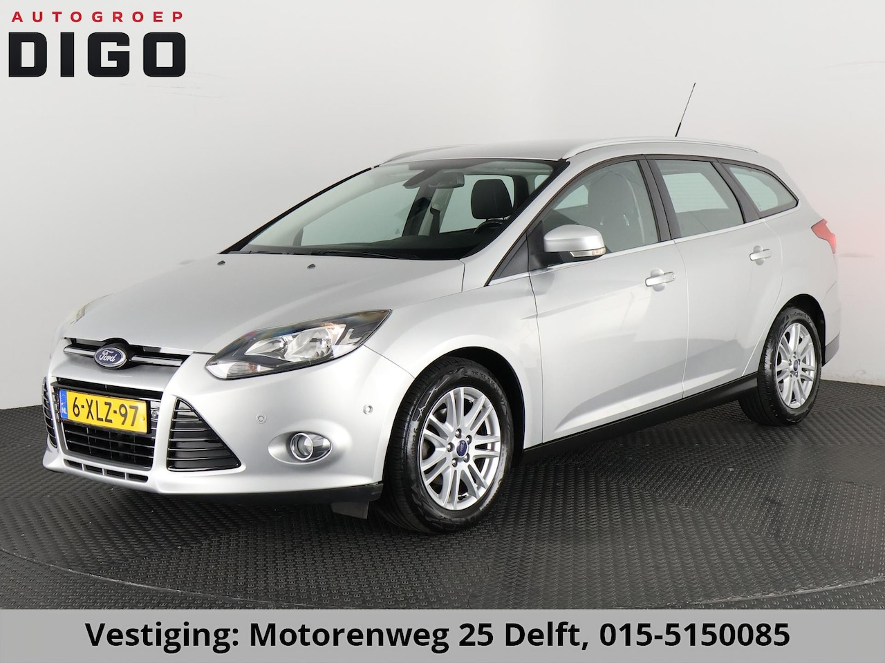 Ford Focus Wagon - 125 PK SILVERLINE NAVI. DISTRIBUTIE RECENT NL AUTO, DEALER OH. TREKHAAK. CLIMA. CRUISE ETC - AutoWereld.nl