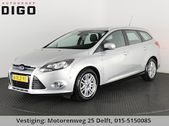 Ford Focus Wagon - 125 PK SILVERLINE NAVI. DISTRIBUTIE RECENT NL AUTO, DEALER OH. TREKHAAK. CLIMA. CRUISE ETC