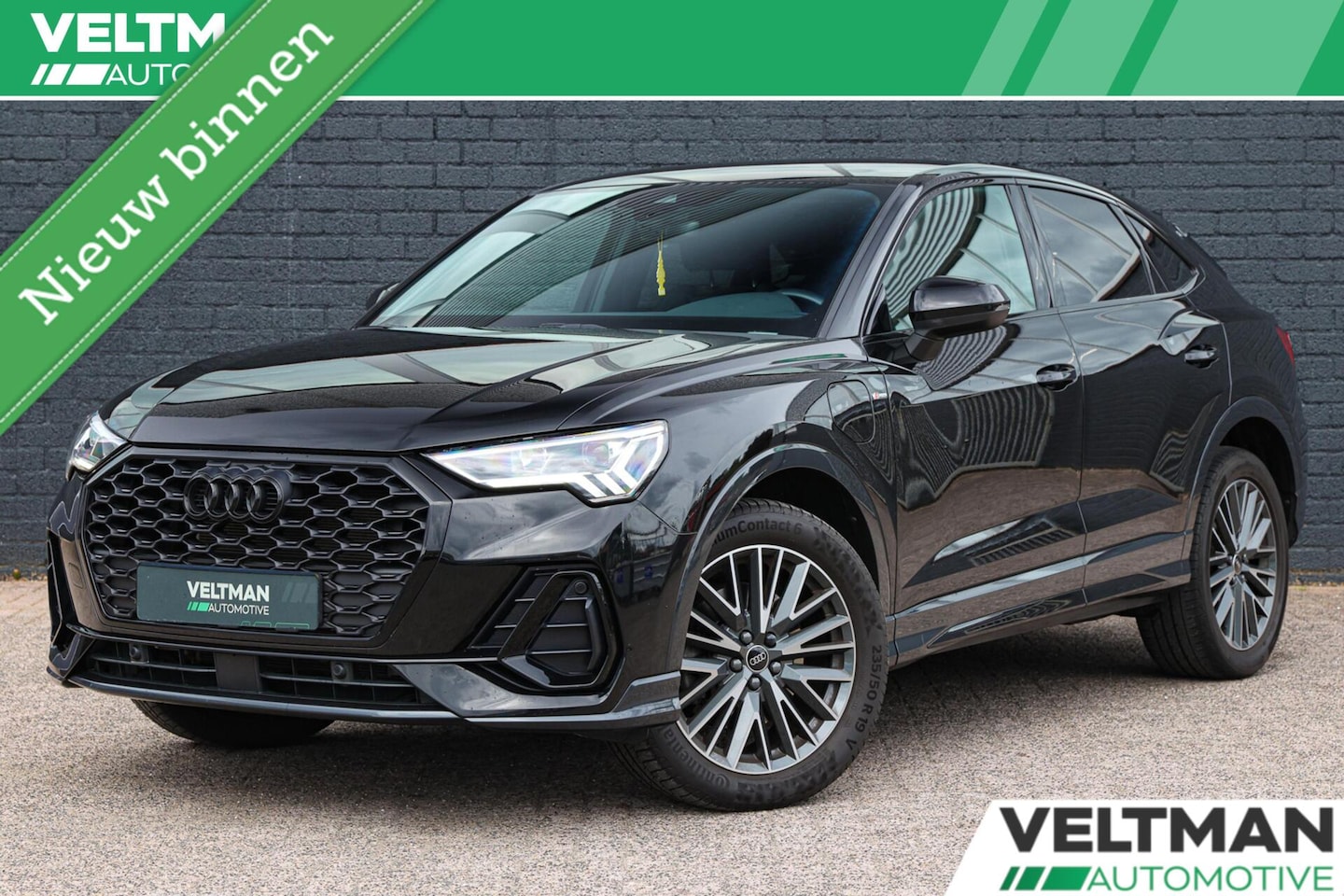 Audi Q3 - 45 TFSI e S-Line MATRIX 19INCH NAVI CARPLAY BLACK PACK - AutoWereld.nl