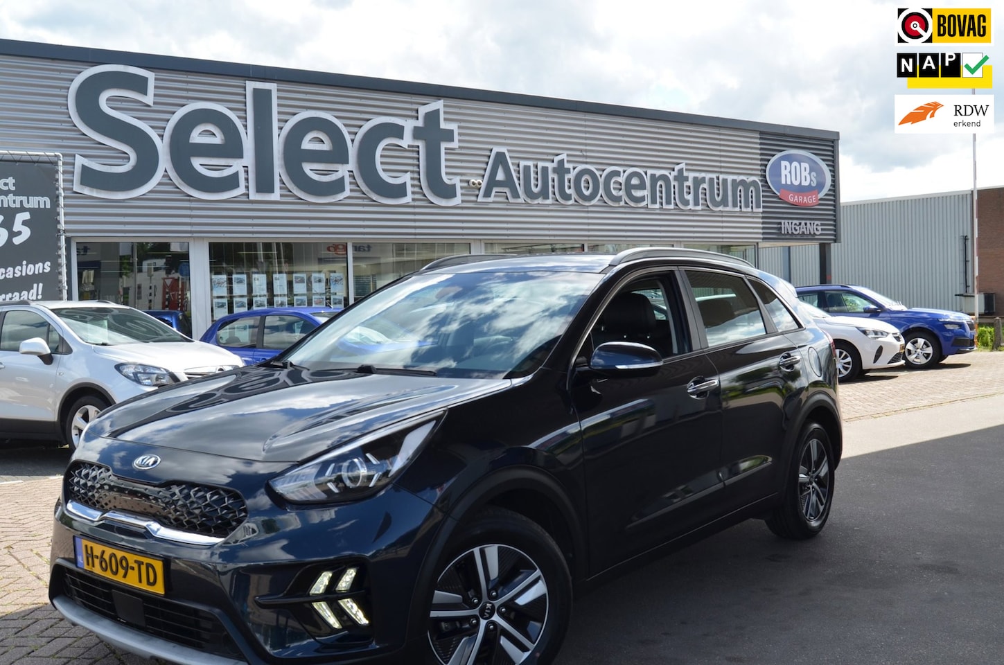 Kia Niro - 1.6 GDi Hybrid DynamicLine|FACELIFT|CARPLAY|AUTOMAAT|CAMERA|1E EIGNR. - AutoWereld.nl