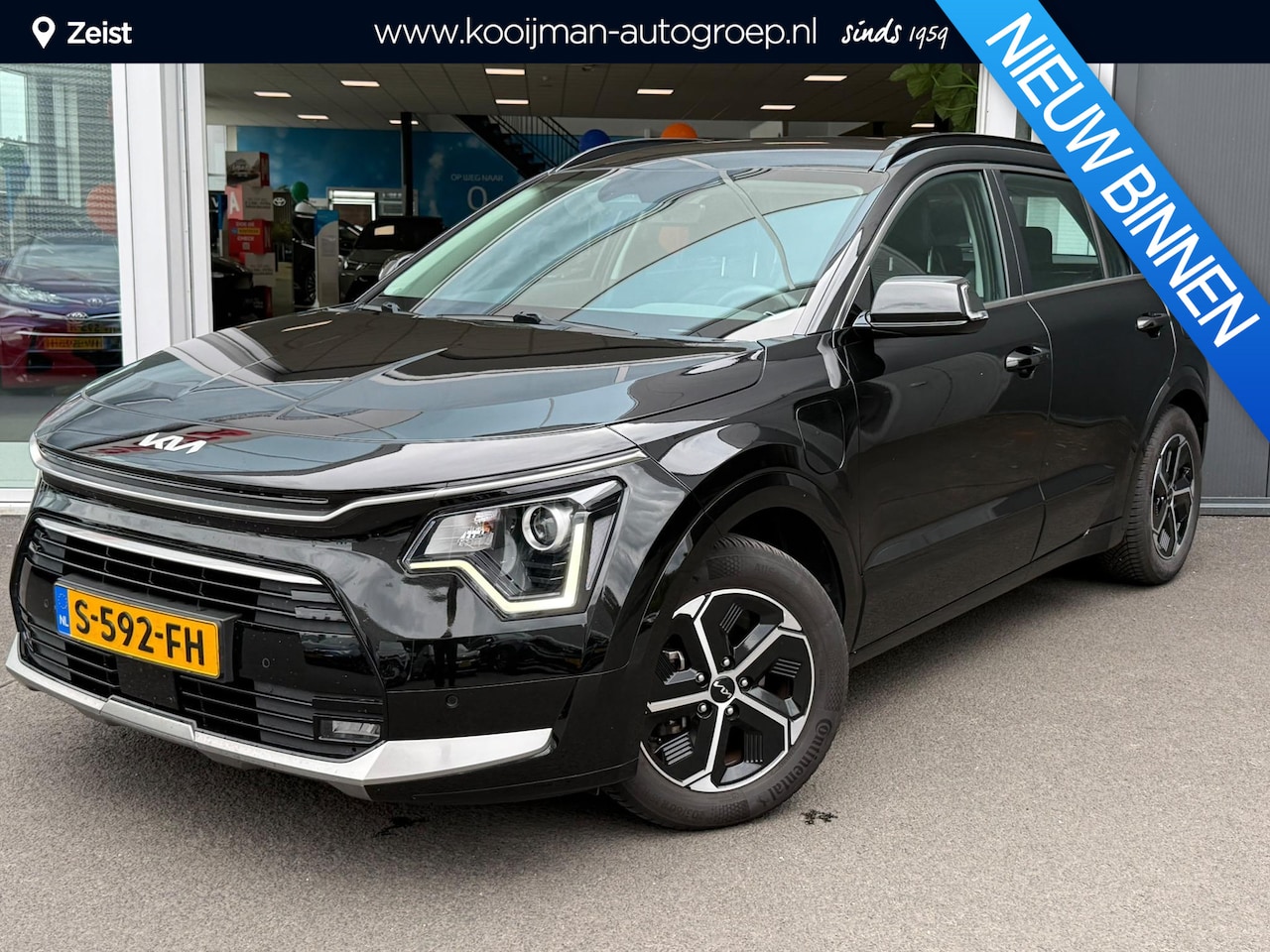 Kia Niro - 1.6 GDi PHEV DynamicLine | Trekhaak | Keyless entry | Climate control | Navigatie | Adapti - AutoWereld.nl